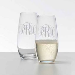 Monogram Stemless Champagne Flute