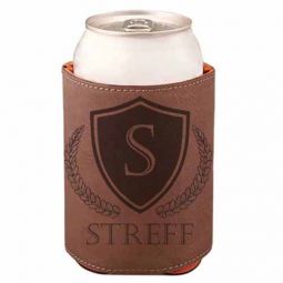 Shield Leather Beverage Holder