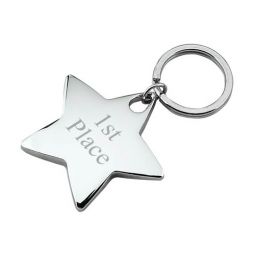 Two Sided Star Key Chain