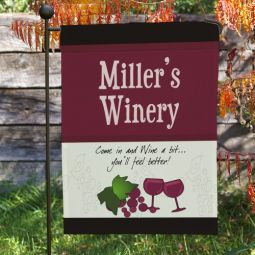 Winery Garden Flag
