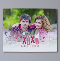 XOXO Photo Canvas