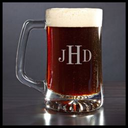 Monogram Arc Beer Mug