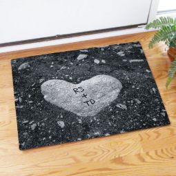 Heart Stone Doormat