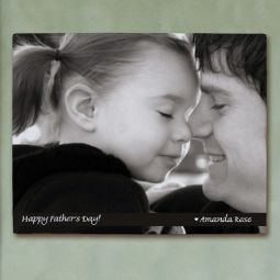 Father Photo Canvas