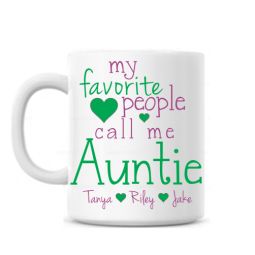 Favorite People Aunt Mug