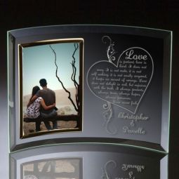 Love Is Curved Frame